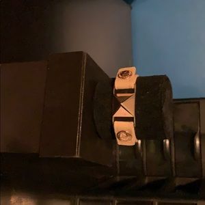 BCBG original bracelet with leather band